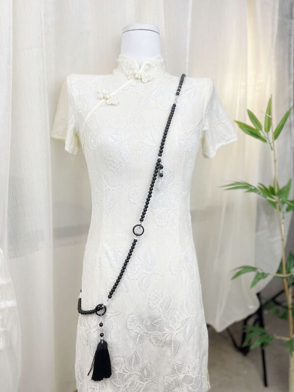 New Chinese-Style Original Crossbody Necklace, Versatile Multi-Layered Long Chinese-Style Ethnic Style, Versatile and Multi-Wear Handmade New Chinese-Style Original Crossbody Necklace, Versatile Multi-Layered Long Chinese-Style Ethnic Style, Versatile and Multi-Wear Handmade