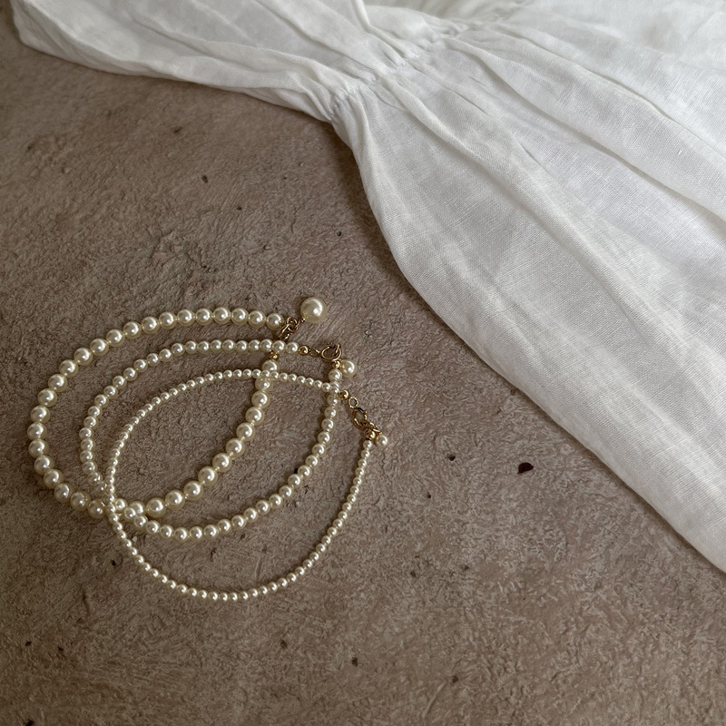 Manzhen Zhengyuan Shijia Pearl Bracelet 14K Bag Gold Exquisite Simple Fashion Joker fever Blogger Same Style