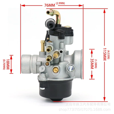 Motorcycle Carburetor Dellorto Carburetor