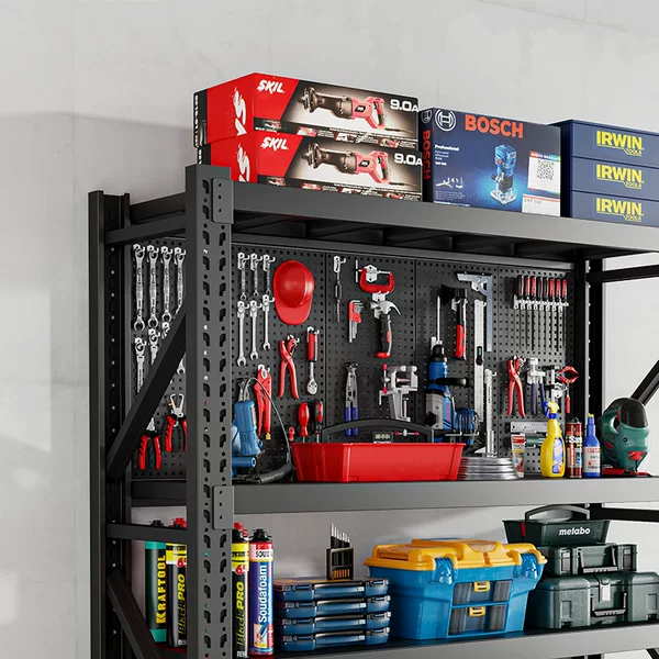 Shelf supporting square hole plate multifunctional hardware repair parts hanging plate tool accessories storage display rack