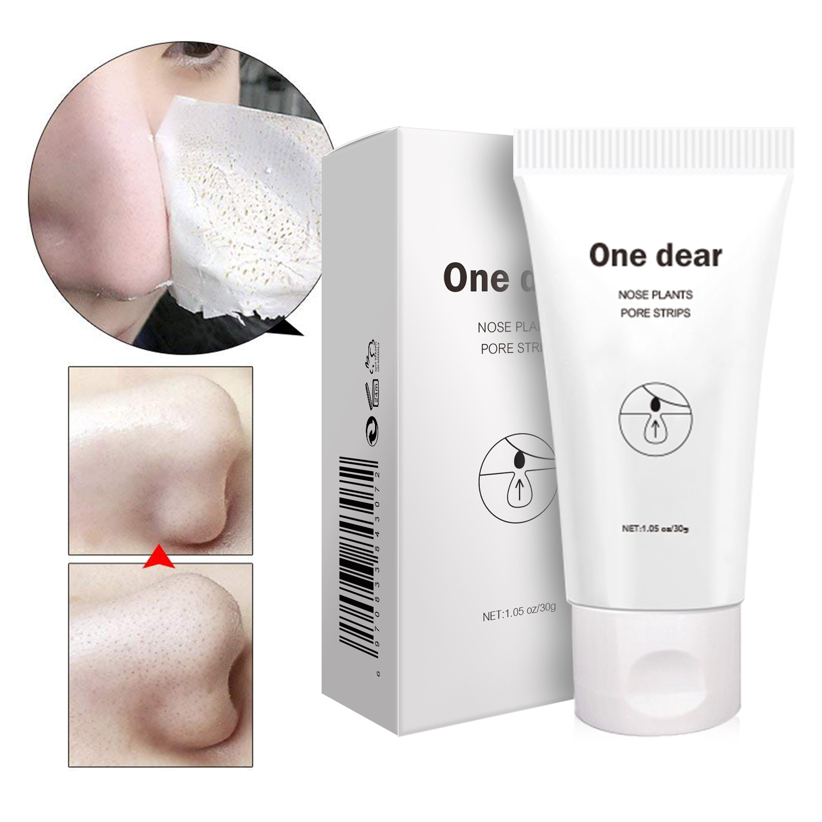 70g Weight Nose Mask Type Of Cosmetics Plastic Material Solid Color Pattern Casual Style Nose Mask Solid Color Personal Care Skin Care 10