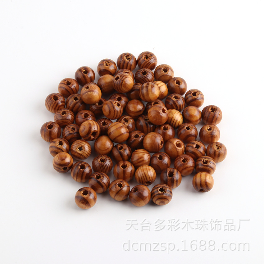 organic rosary with round beads