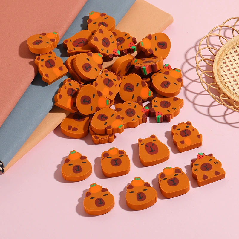 Creative cute eraser, doll, gift box, set, stationery, new collection, (Cross-border trading), wholesale