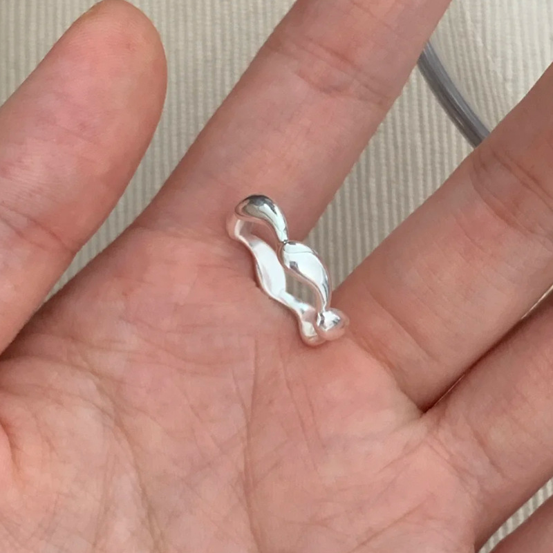 新中式郁金香戒指女微镶锆石精致食指戒高级感开口可调节指环批发|undefined