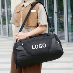 Cross-border travel bag large capacity outdoor hiking backpack casual sports handbag women yoga double shoulder swimming fitness bag