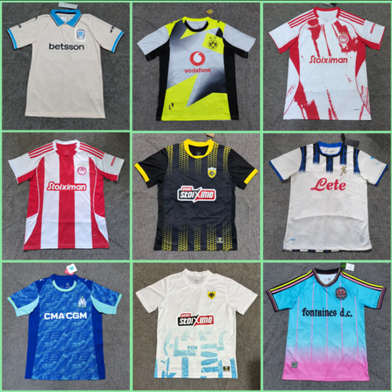 Rare Football Jerseys: Atlanta, Barcelona, Neymar, South Africa, Lazio, Como, Porto, Lisbon Football Jerseys