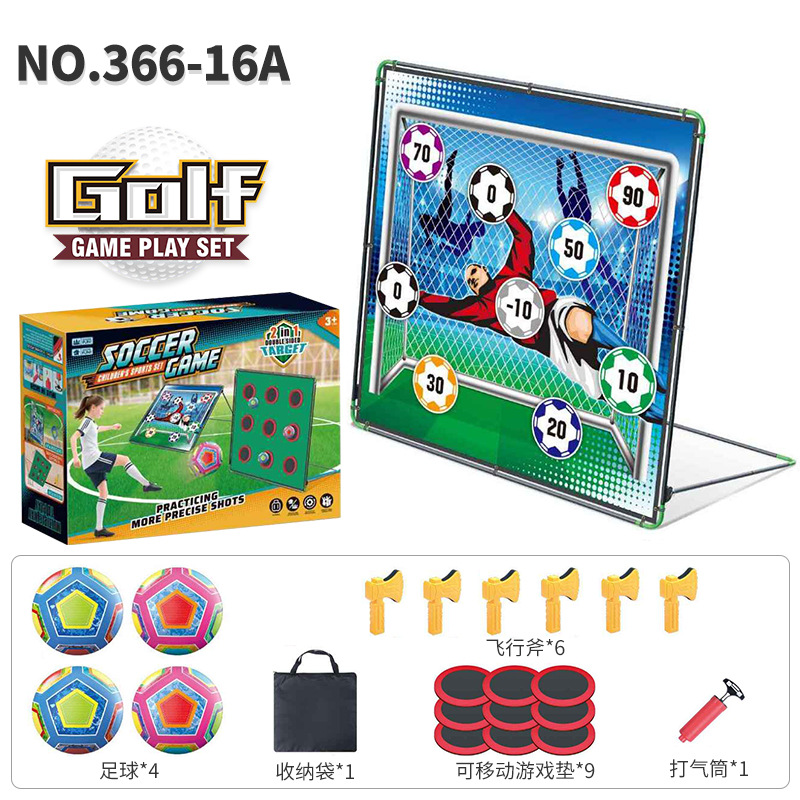 Niños indoor al aire libre juego de golf juego de lanzamiento juego de objetivos mat juguetes deportivos ociosos transfronterizos
