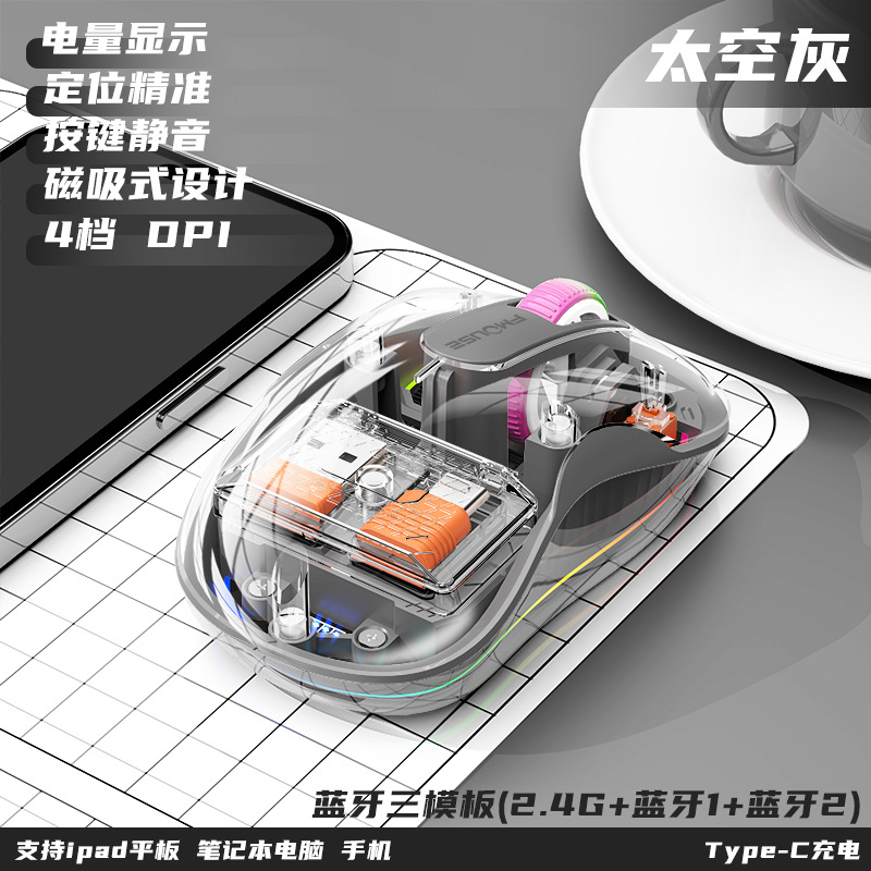 스페이스 그레이-[USB+Type-C 듀얼 리시버]