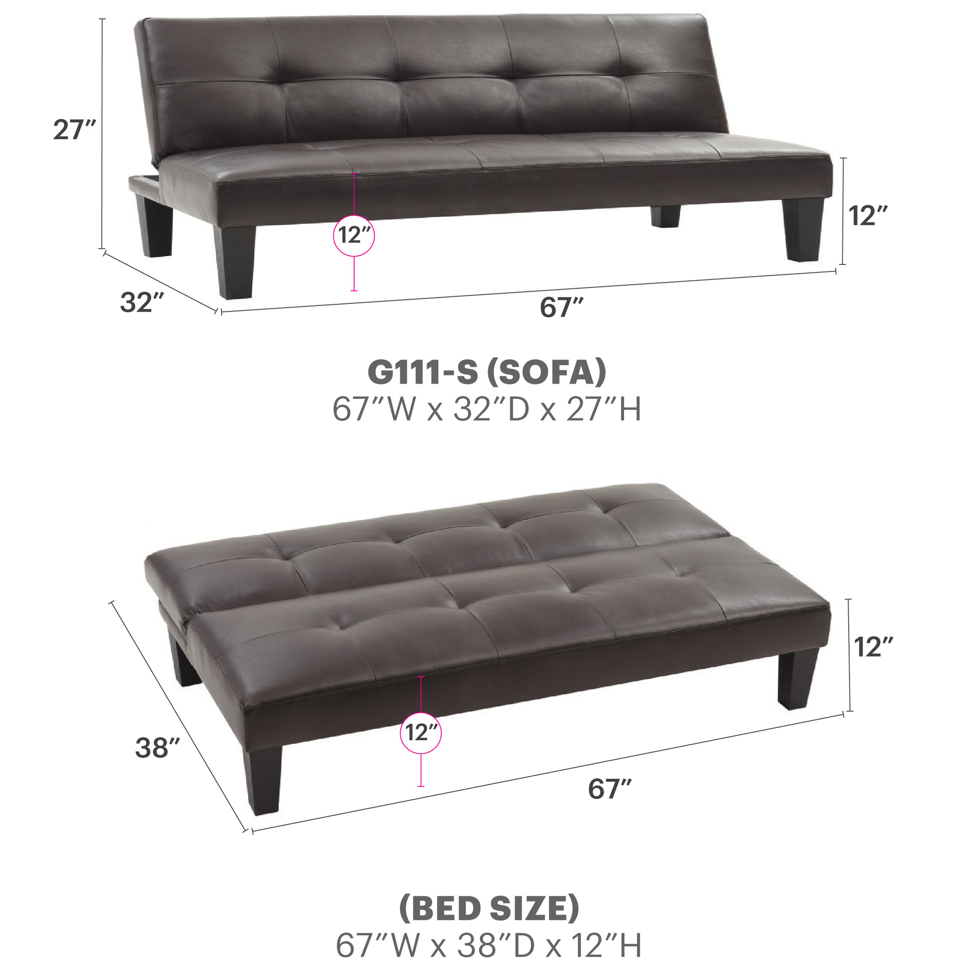 Sofá cama de doble uso perezoso dormitorio sala de estar oficina pequeña casa plegable multifuncional casa de alquiler sofá cama plegable