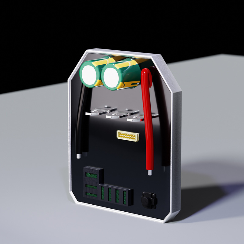 Llave de impacto, placa de circuito de accionamiento sin escobillas, placa de control 40A, llave eléctrica Daye, carcasa de aluminio, batería de litio sin escobillas de alta potencia