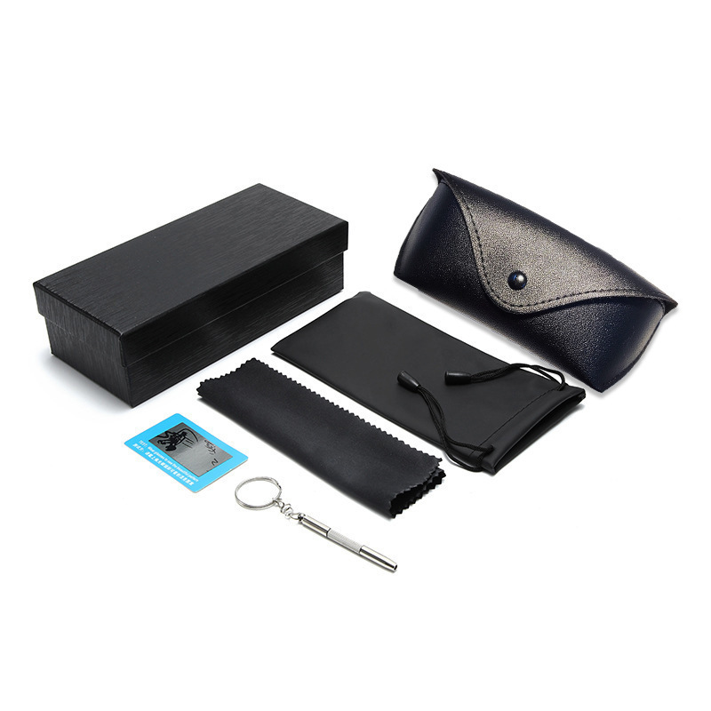 Glasses Case Set Manufacturer Wholesale Hardened Anti-Pressure Glasses Outer Packaging Box Heaven and Earth Cover Glasses Case Box Can Print Logo