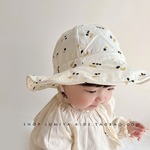 婴儿帽子夏季薄款春秋儿童渔夫帽男女童遮阳防晒帽户外宝宝盆帽潮