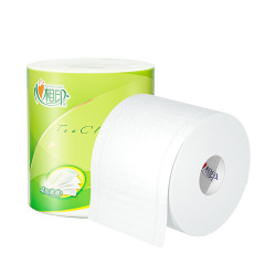 Heart-to-Heart Roll Paper Towel Roll, 20 Rolls in a Full Box, Household Roll, Hotel/Guesthouse Bathroom, Core Toilet Paper