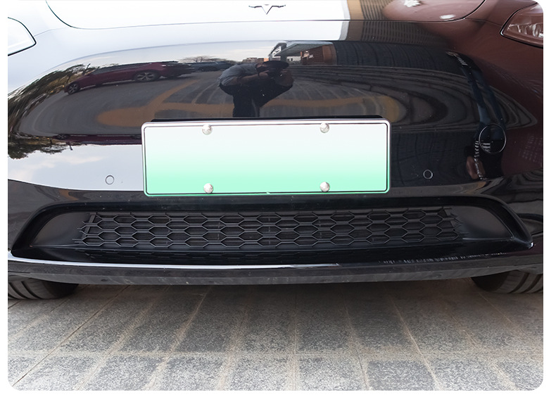 Suitable for ModelY/3 Tesla insect net air inlet protection cover integrated middle net water barrier