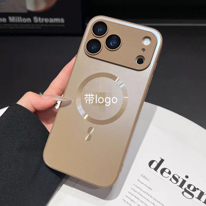 适用苹果17promax手机壳AG纳米磨砂磁吸iPhone16抗指纹高级感硬套|undefined