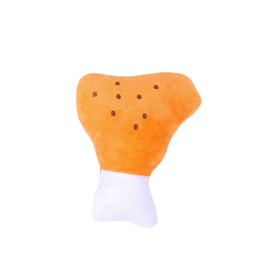 Pet plush, sounding, teeth grinding, bite-resistant cat and dog toys, various multi-color fruit, cartoon animals, pet toys and supplies