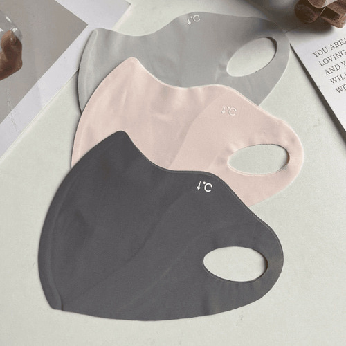 Discreet Eye-Safe Sunscreen Face Mask for Women - Summer Ultra-Light 3D Stereo Ice Silk Texture - UV Protection, Breathable, and Slimming