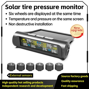 Ty01-6 Təkər Təzyiq Detektoru, Günəş Enerjili, Simsiz RV TPMS
