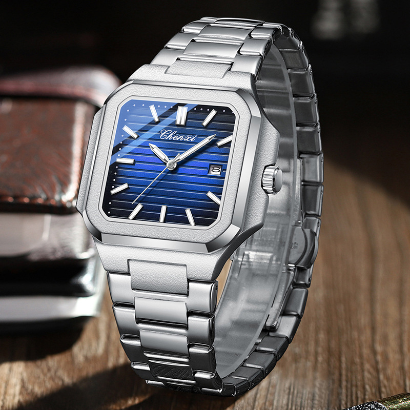 Dawn Watch Men's Watch CHENXI Quartz Watch Waterproof Fashion Men's Watch Business Square Luminous Cross-border Supply