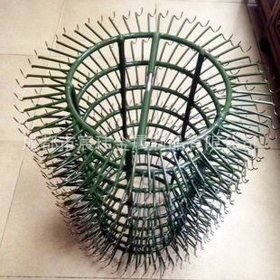 Cleaning Mother Basket Round Cage Hangers Mother Basket Stainless Steel Frame Fixture Spraying Hangers Electroplated Hardware Round Cage Coating Glue