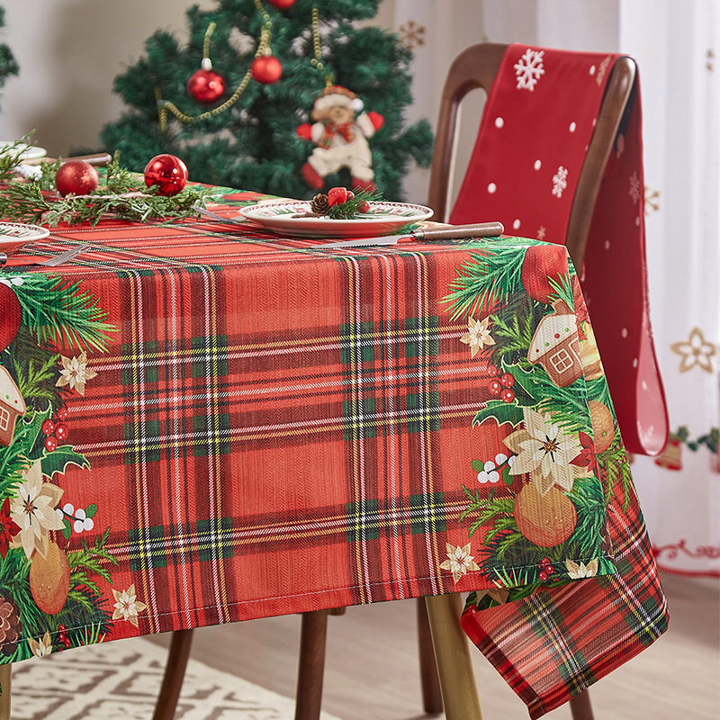 新しいアメリカンテーブルクロスクリスマステーマテーブルクロスクリスマステーブルクロステーブルマットホリデーデコレーションテーブルクロスメーカー卸売|undefined