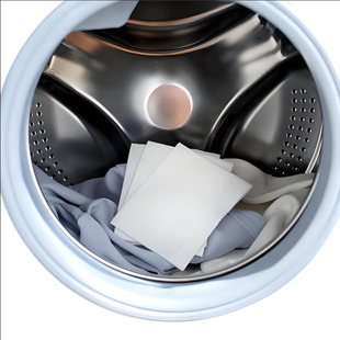 Laundry Bubble Paper, Decontamination, Softness and Fragrance, Laundry Tablets to Remove Stains and Sweat Stains, Household Bacteria Removal, Travel and Business Trip Concentrate