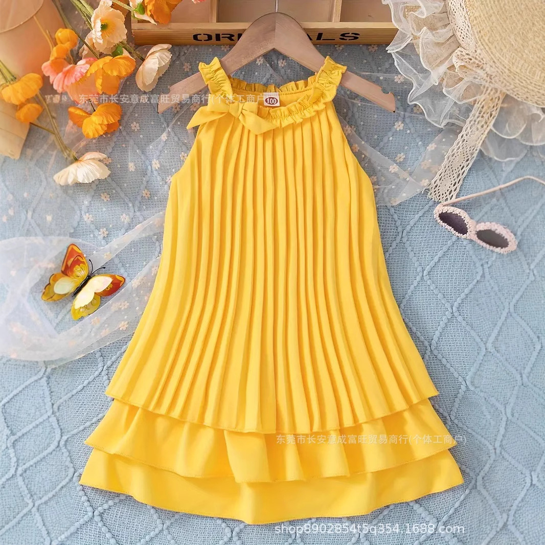 Children's Summer Girls' Dress New 2025 Clothing Dress Women's Dress