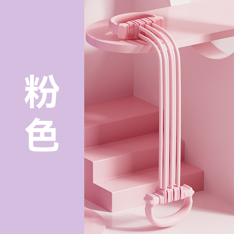 Ajustable 8 - forma estirador de hombro abierto espalda estética pecho de expansión cuerda de estiramiento de ocho-forma casa yoga estiramiento de espalda cintura elástica