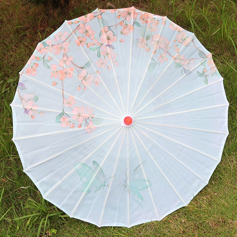 Paraguas de papel aceitado tradicional, estilo chino antiguo, ideal para danza, fotografía o decoración