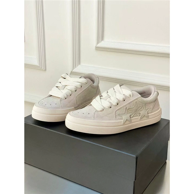 2025 новая модель разработки оптом неоформленные парные стильные белые туфли для женщин панда универсальные повседневные модные для отдыха