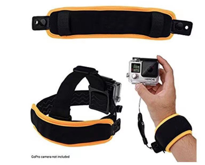 factory customized buoyancy camera Wrist band Underwater Camera head Bandage protective clothing Float Wrist guard Distinguish