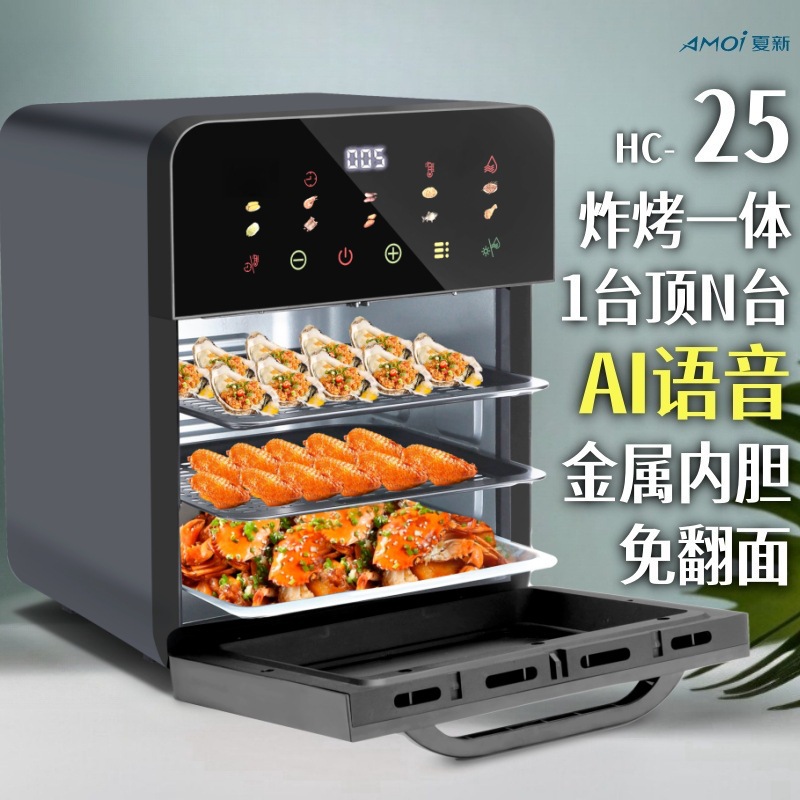2025 New Air Fryer Government Subsidy Small Household Hot Selling List Large Capacity Oven Official Flagship Store