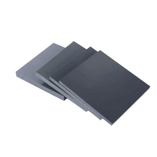 Factory Pvc Board Lida Dark Gray Pvc Board Upvc Plastic Rod Polyvinyl Chloride Board Flame Retardant Acid and Alkali Resistant Material