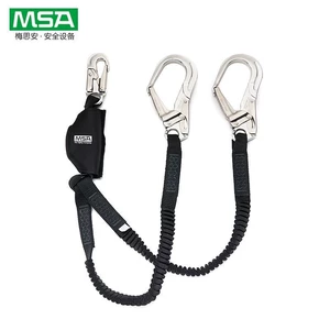 Мезианская MSA 10208070 V серия серии эластичная веревка веревка 60 мм открывается 2 -метровый крючок 2 метра