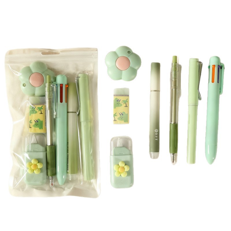 Set de Papelería Escolar Set de 7 Piezas para Estudiantes
