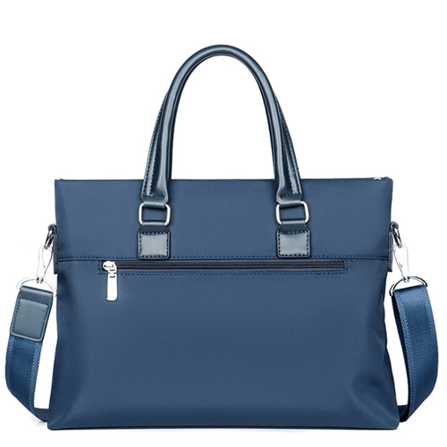 Men's crossbody handbag, business casual bag, briefcase, men's computer canvas bag, Oxford cloth shoulder bag, document bag