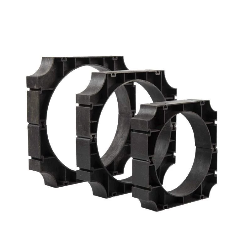 galvanized pipe steel pipe power pipe pillow sleeve pipe pillow fixed bracket pipe support 50 80 100 125 150 200