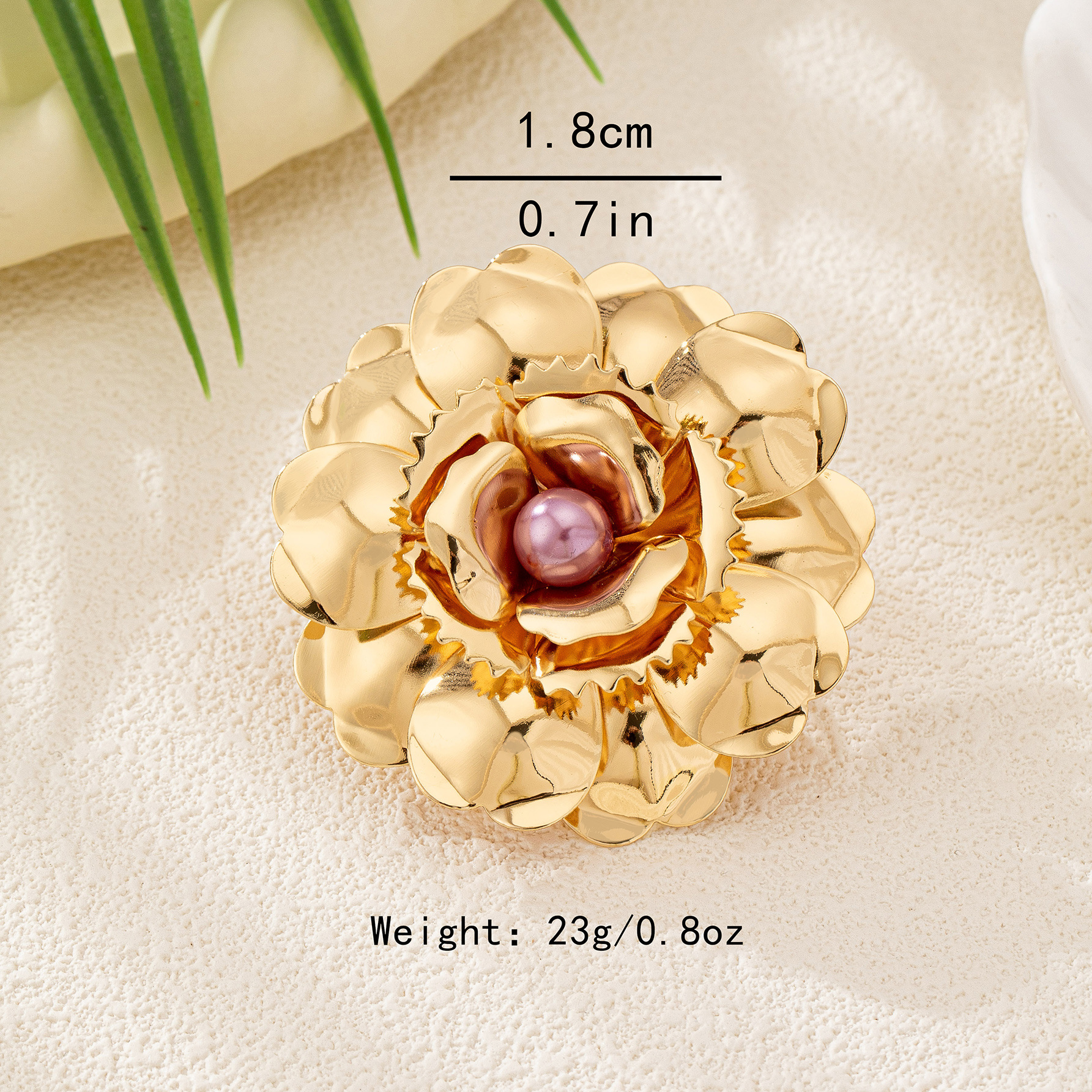 Open Rings, Rings Classification Adjustable Ring Size 1 Piece Flower Open Rings Rings Imitation Pearl Alloy Pearl Women's Retro Open Rings Rings
