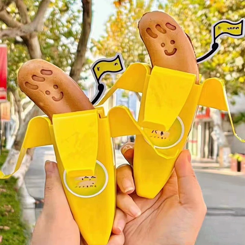 Кукуруза и бананы с комбинацией яичной машины