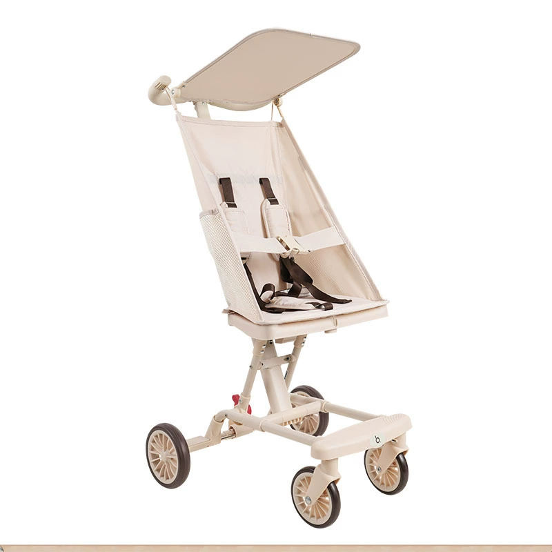 Children's foldable simple trolley for traveling to go out, 17v