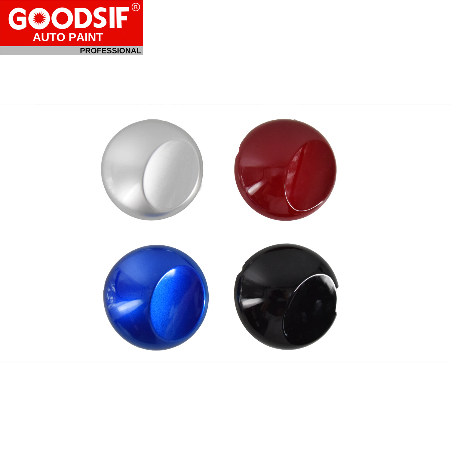 【车漆直销】美师傅双组分2k实色漆亮红/大红色漆汽车修补漆涂料