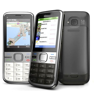 Cross-border foreign trade mobile phone C5-00 non-smart phone 3G elderly machine button straight old small mobile phone