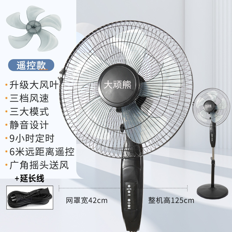 扇風機の床に落ちた扇風機の家庭用扇風機は頭を振ります。|undefined