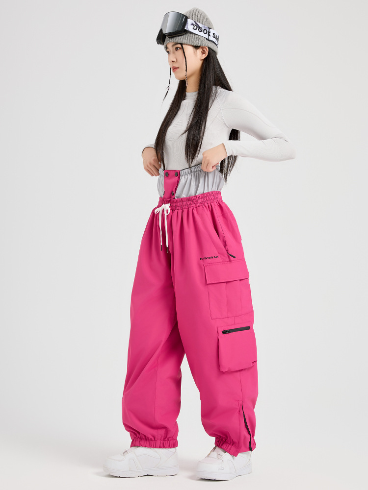 ski waterproof windproof fleece keep warm trousers for men and women
