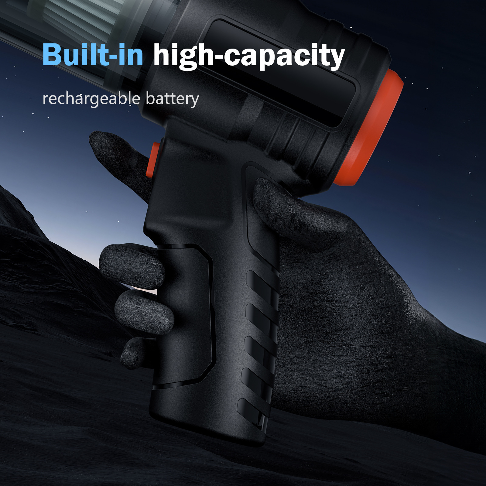 Car Vacuum Cleaner Portable High-Power Brushless Vacuum Cleaner Wireless Charging Handheld Car Vacuum Cleaner Small Wholesale