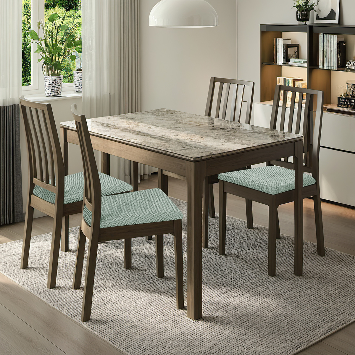 Jacquard transfronterizo patrón de tira en T con correa cubierta de banco de cuerda silla elástica de color sólido cubierta de banco cubierta de taburete TEMU spot