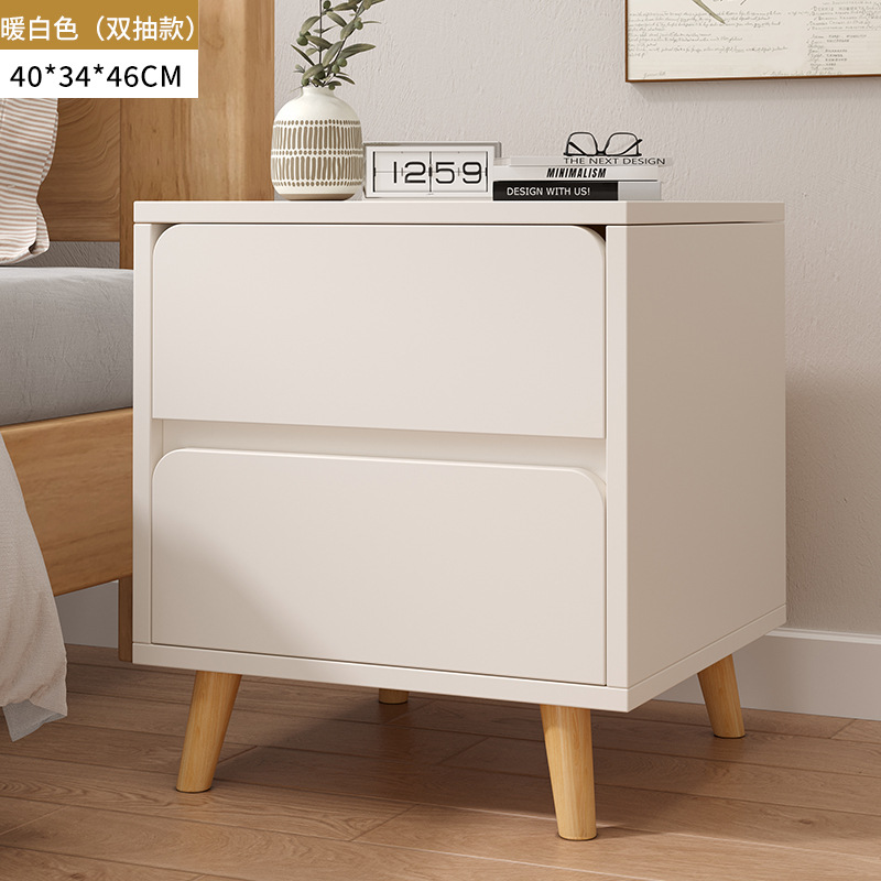 Mesita de noche moderno minimalista dormitorio mesita de noche gabinete de almacenamiento simple mesita de noche del hogar rack de almacenamiento pequeño apartamento armario