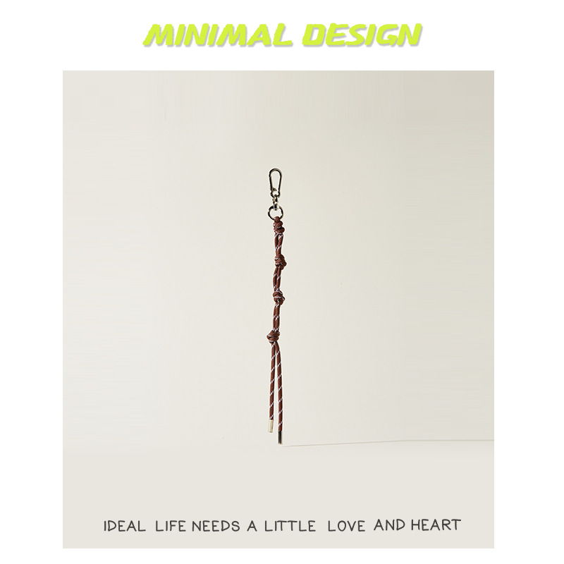 Nuevo miumiu viento bolos accesorios de colgante maletín portátil tipo de correa bolsa colgante sensación de diseño