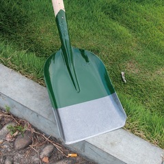 全鋼園林園藝農用工具鏟子鐵鍬鐵鏟家用種花養花鐵杴農具戶外鋼鍬