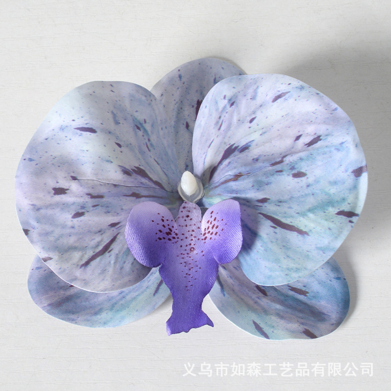シミュレーションフィルム胡蝶蘭花頭花弁シミュレーション花アクセサリーヘアピンdiy手作りウェディングドレス装飾|undefined